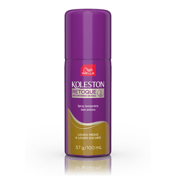 Retoque Instantâneo Spray Koleston Louro Escuro 100ml